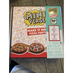 MGA's Mini Verse Make It Mini Pizza Party Sunny Bros Pizza NEW! FREE SHIPPING!